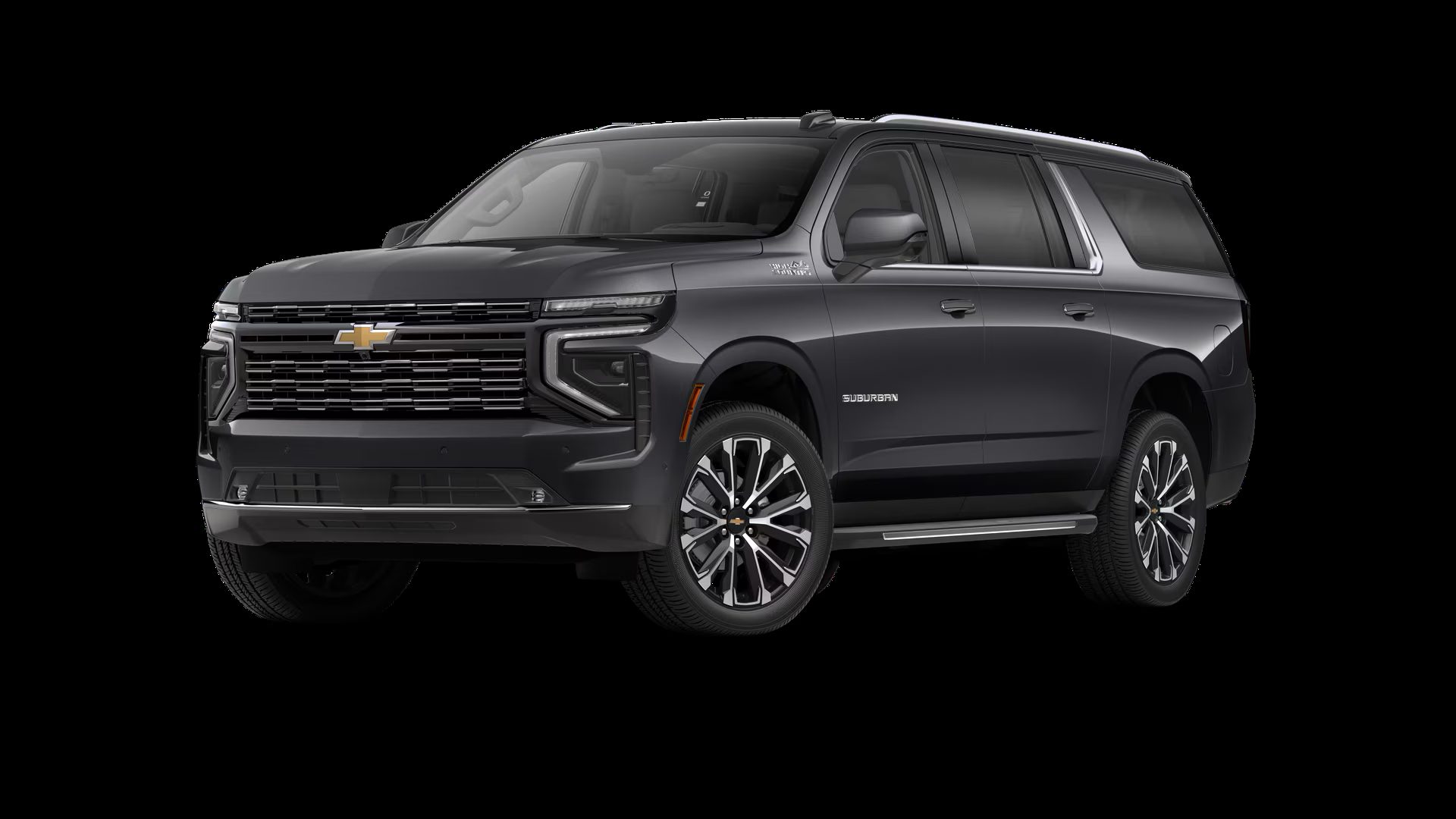Black full-size luxury SUV — JS Lux Transportation